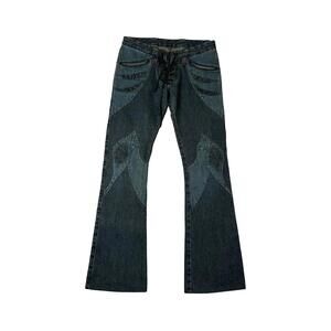 Women's Blue and Navy Jeans